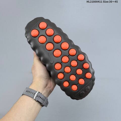 Nike Mind 001 Black Orange Grey EU 36-45 Slides - Unisex (BS-60810)