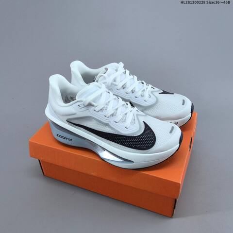 Nike Zoom Fly 6 PRM White Black Pink Purple EU 36-45 Running Shoe - Unisex (BS-61492)