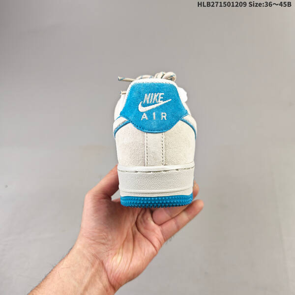 Nike Air Force 1 07 LV8 DY9867-109 off white light blue EU 36-45 sneaker