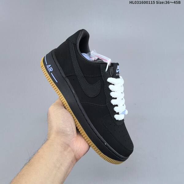 Nike Air Force 1 07 LV8 HF2014-10 black white light blue gum EU 36-45 sneaker