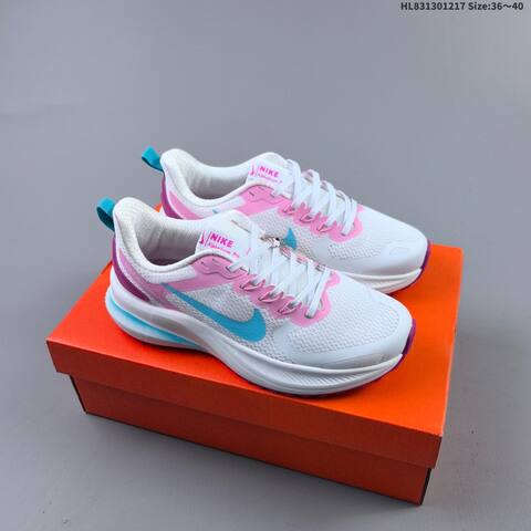 Nike AlphaZoom Pro Black White Neon Green Orange EU 40-45 Running Shoe - Men's (BS-62608)