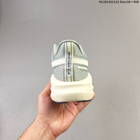 ASICS NOVABLAST 5 LE 1012B909 100 Light Grey Cream White Navy EU 36-45 Running Shoe Running Sneakers - Unisex (BS-69251)