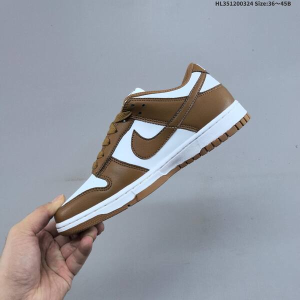 Nike SB Dunk Low white brown EU 36-45 skate shoe