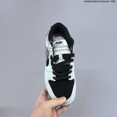 Nike SB Dunk Low Toyota AE86 Light Grey Black Light Purple EU 36-45 Skate Shoe - Unisex (BS-62080)