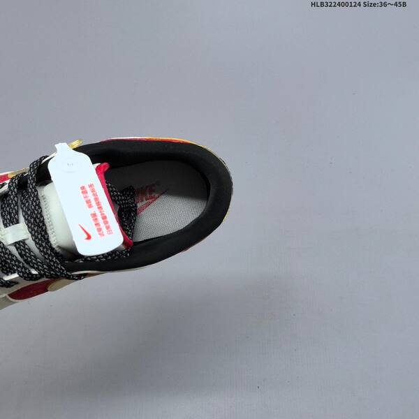 Nike SB Dunk Low Retro DIY white red gold black EU 36-45 skate shoe