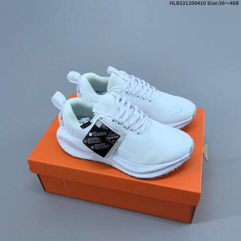 Nike ReactX Infinity Run 4 GTX Black White Grey Neon Orange EU 36-46 Running Shoe - Unisex (BS-60827)