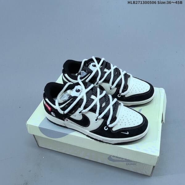 Nike Dunk SB Low black white red beige EU 36-45 skate shoe