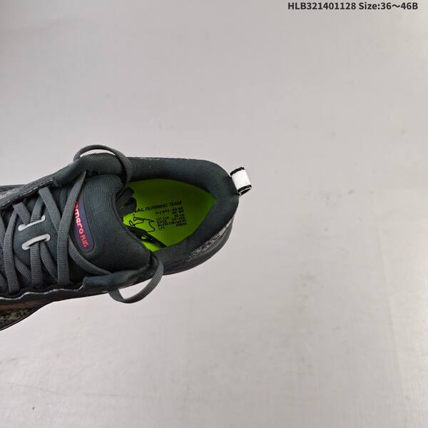 Nike Vomero Plus ReactX Air Zoom dark grey black white neon green EU 36-46 running shoe