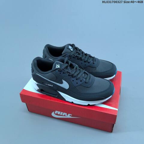 Nike Air Max 90 Black Dark Grey Turquoise White EU 40-46 Sneaker - Men's (BS-61112)