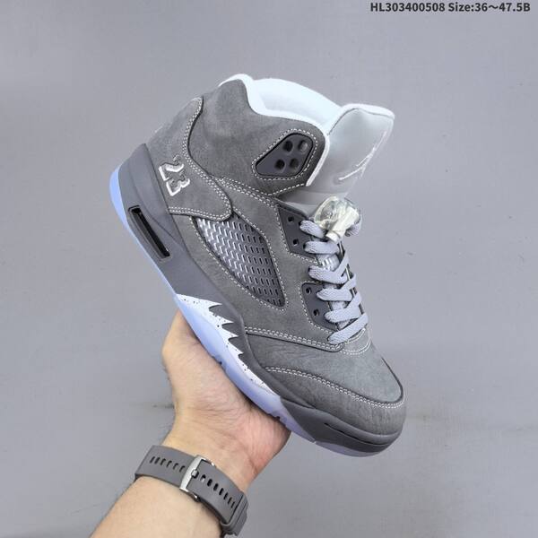 Jordan Air Jordan 5 Retro wolf grey / grey / white EU 36-47.5 basketball