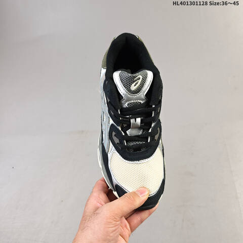 ASICS GEL-NYC Cream Black Silver Grey EU 36-45 Running Shoe Running Sneakers - Unisex (BS-69215)