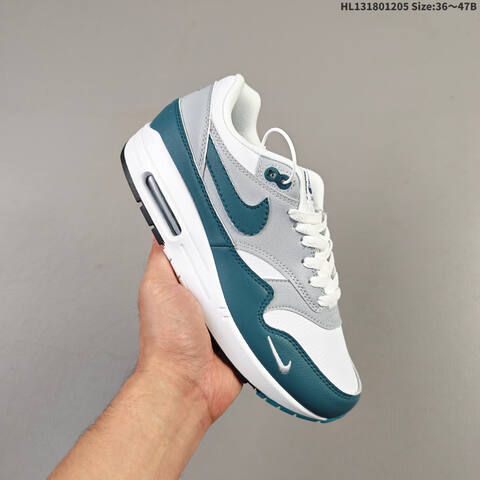 Nike Air Max 1 White Grey Blue EU 36-47 Sneaker - Unisex (BS-62822)
