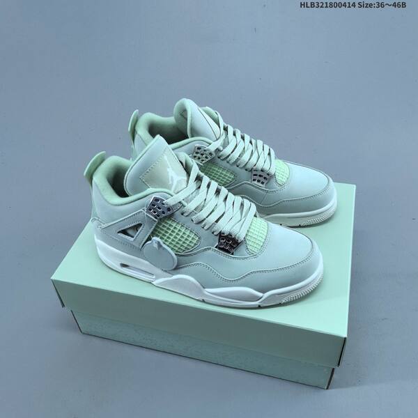 Jordan Air Jordan 4 Retro light grey/white and black/white EU 36-46 basketball