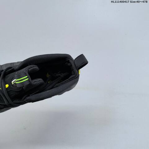 Nike Air Foamposite Pro Black Neon Volt Grey EU 40-47 Basketball Shoe - Men's (BS-60666)