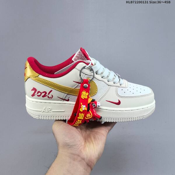 Nike Air Force 1 07 LV8 off white red blue black EU 36-45 sneaker