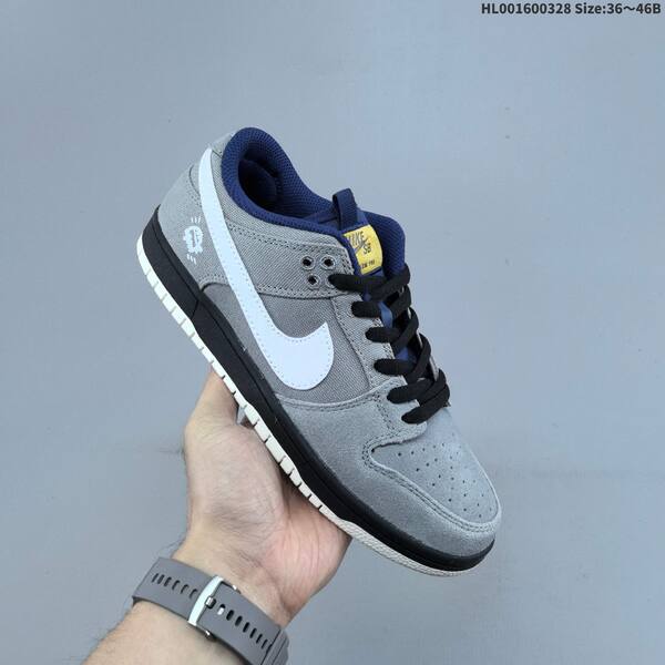 Nike SB Dunk Low grey white navy black EU 36-46 skate shoe