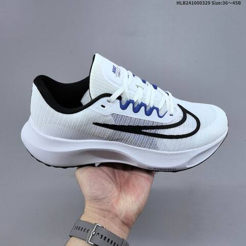 Nike Zoom Fly 5 White Black Green Blue EU 36-45 Running Shoe - Unisex (BS-61049)