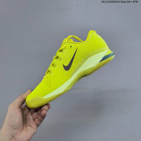 Nike Zoom Vapor 12 HC PRM White Gold Gray Yellow Teal EU 36-47 Tennis Shoe - Unisex (BS-60644)