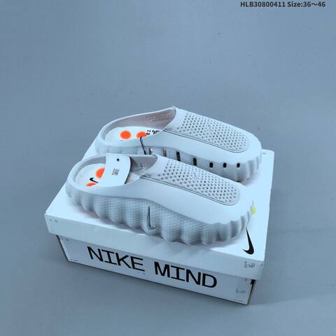 Nike Mind 001 Recovery Slide Bright Pink Off White Silver Orange EU 36-46 Slides - Unisex (BS-60825)