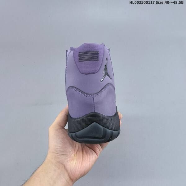 Jordan Air Jordan 11 Retro purple/black 40~48.5B basketball