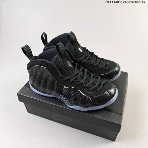Nike Foamposite One HF2902-001 Black EU 40-47 Basketball Shoe - Men's (BS-63128)