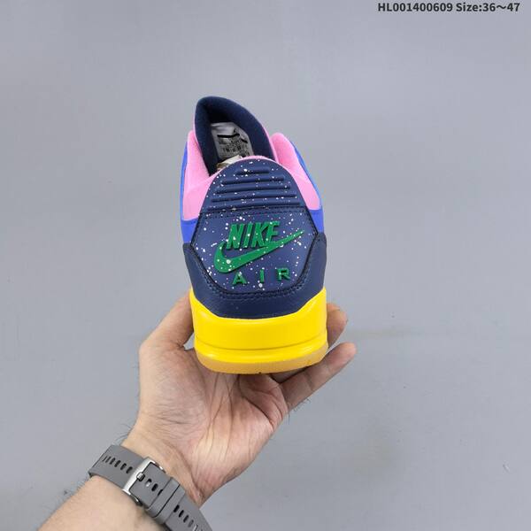 Jordan Air Jordan 3 Retro OG "Brasil" Blue/Pink/Yellow/Navy EU 36-47 basketball