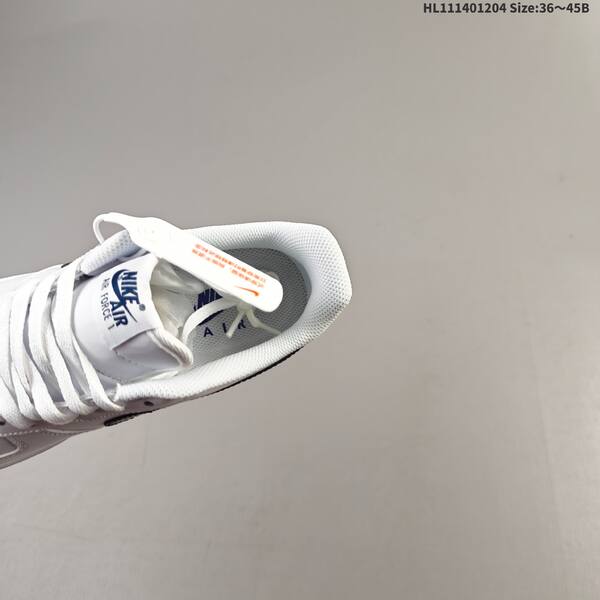 Nike Air Force 1 07 white dark navy blue EU 36-45 sneaker