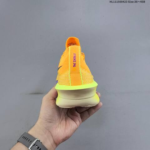 Nike Air Zoom Alphafly Next 3 Prototype Orange Yellow Neon Green Purple EU 36-45 Running Shoe - Unisex (BS-60571)