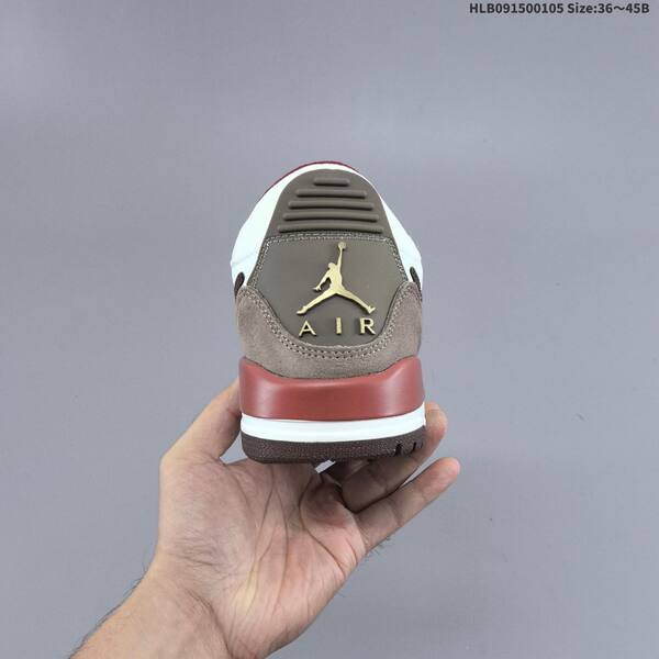 Jordan Legacy 312 Low white/beige/burgundy/brown EU 36-45 lifestyle