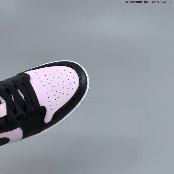 Jordan Air Jordan 1 Low black/pink/white 36~40B casual