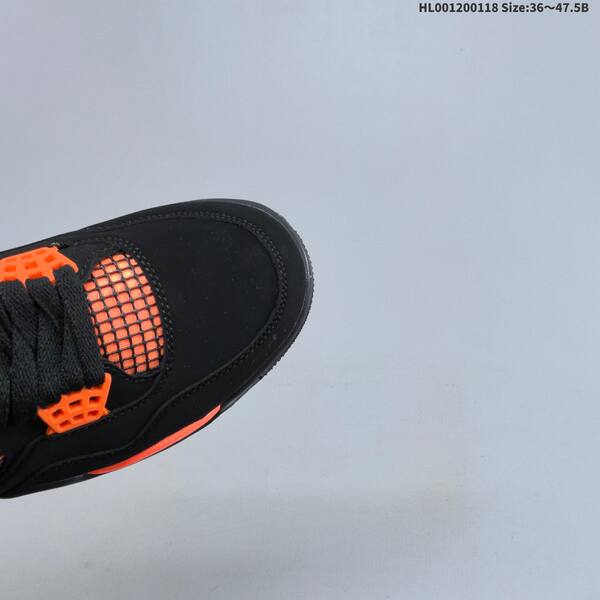 Jordan Air Jordan 4 Retro black/orange 36-47.5 basketball