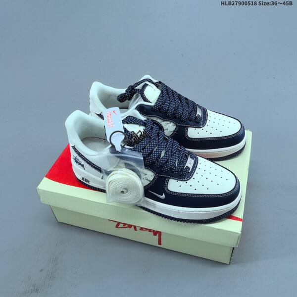 Nike Air Force 1 07 Low off white black grey EU 36-45 sneaker