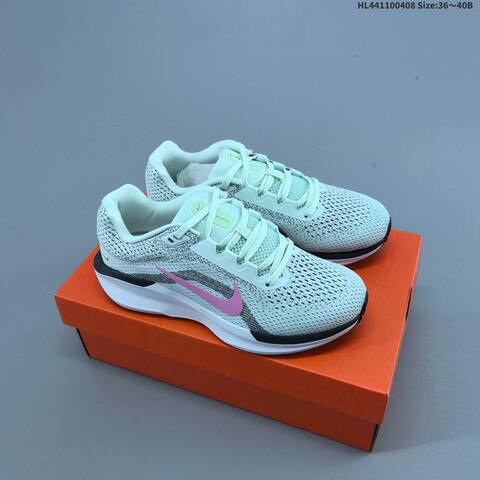 Nike Air Zoom Winflo 11 White Pink Mint Gold EU 36-40 Running Shoe - Unisex (BS-60876)