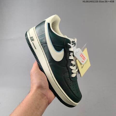 Nike Air Force 1 07 Dark Green Sail Light Blue EU 36-45 Sneaker - Unisex (BS-62540)