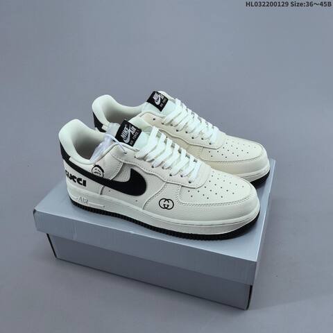 Nike Air Force 1 07 LV8 Navy Blue White EU 36-45 Sneaker - Unisex (BS-61665)