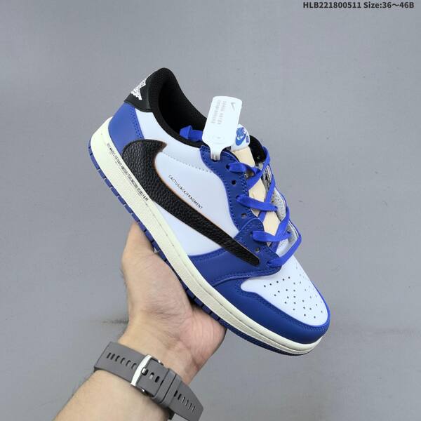 Nike Air Jordan 1 Low OG SP x Travis Scott x Fragment white/blue/black EU 36-46 lifestyle