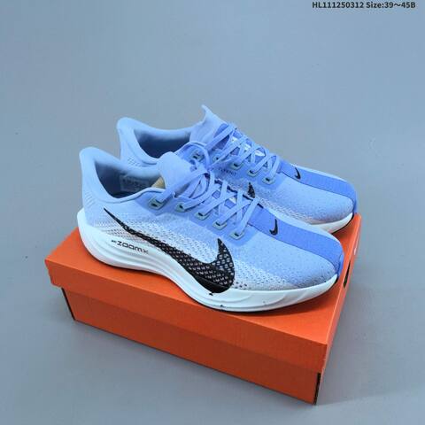 Nike Air Zoom Pegasus Plus Flyknit Black White Grey Pink Light Green EU 36-45 Running Shoe - Unisex (BS-61359)