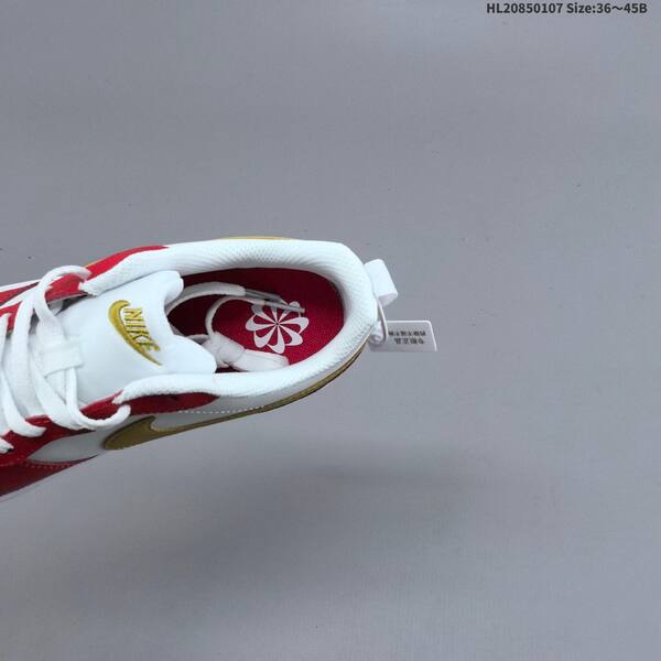 Nike Court Borough Low 2 white red gold EU 36-45 skate shoe