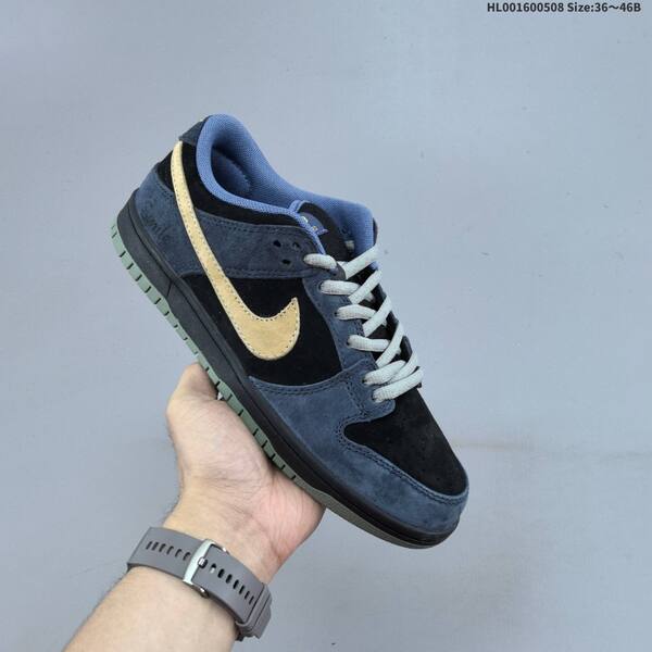 Nike SB Dunk Low Smile black navy blue wheat light blue olive EU 36-46 skate shoe