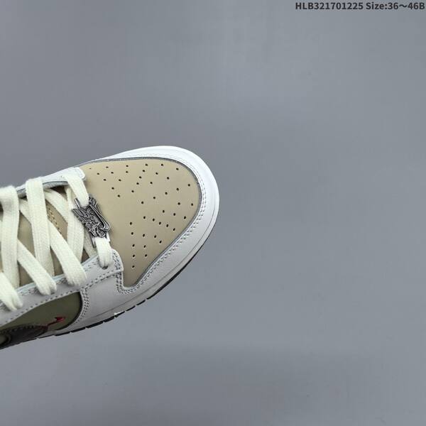 Nike Dunk Low CNY white beige olive green brown EU 36-46 skate shoe