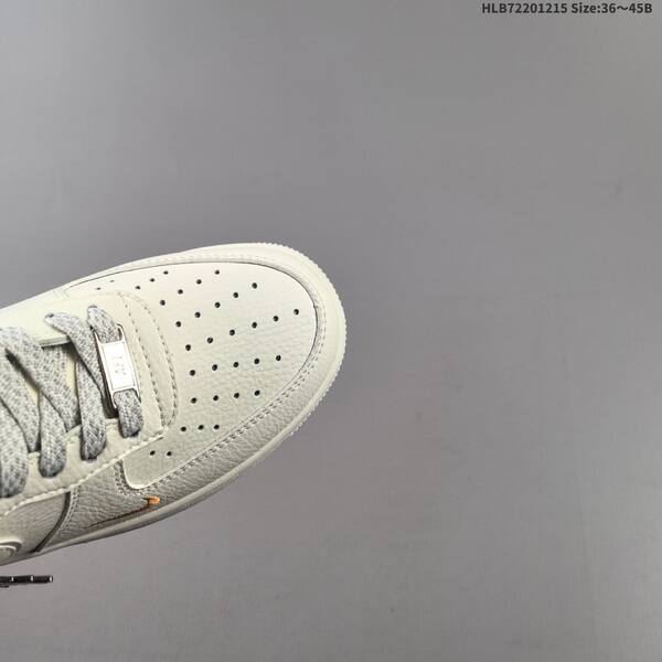 Nike Air Force 1 07 LV8 off white light blue metallic gold EU 36-45 sneaker