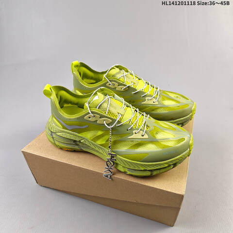 HOKA ONE ONE Mafate Three 2 Beige Light Grey Off White EU 36-45 Trail Shoe Trail Running Sneakers - Unisex (BS-69475)