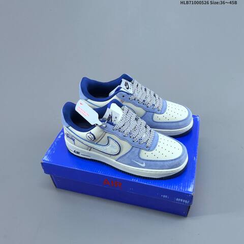 Nike Air Force 1 07 Low Off White Dark Red EU 36-45 Sneaker - Unisex (BS-60113)