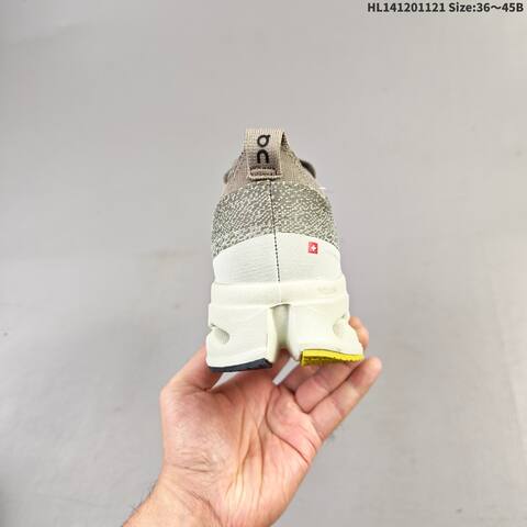 On Cloudsurfer Max Taupe Ivory Yellow Black EU 36-45 Running Shoe Running Sneakers - Unisex (BS-69790)