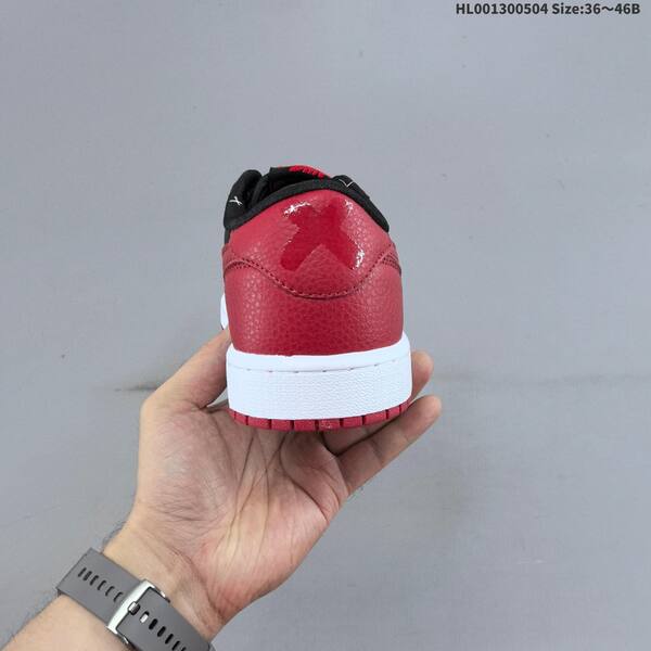 Jordan Air Jordan 1 Low OG Black/Varsity Red/White EU 36-46 casual