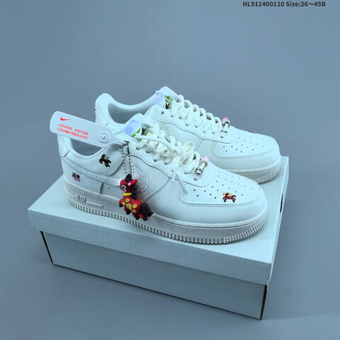 Nike Air Force 1 07 CNY IQ1119-011 Size 36 36 5 37 Lifestyle - Women's (BS-62081)