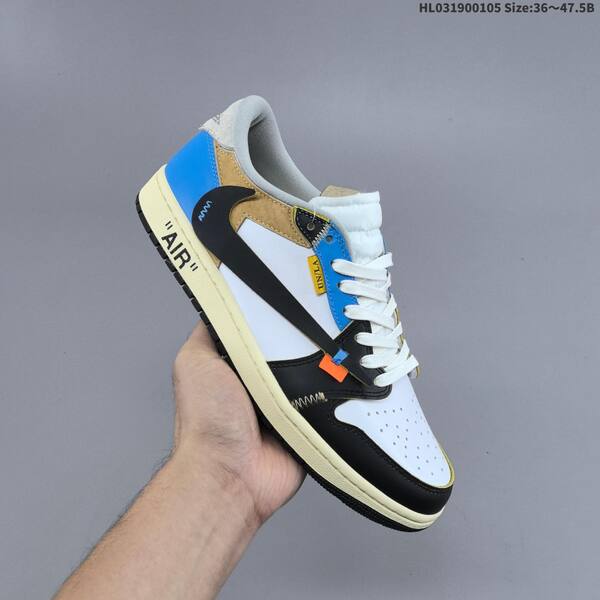 Jordan Air Jordan 1 Low x Travis Scott Reverse Mocha / white / black / blue / red 36~47.5 lifestyle