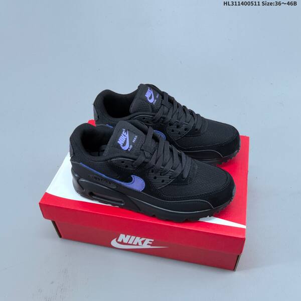 Nike Air Max 90 black grey green white EU 36-46 running shoe