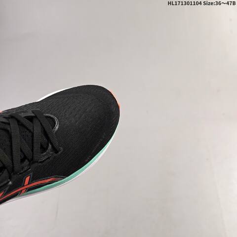 Asics Gel Nimbus 27 Black Coral Mint White EU 36 47 Running Shoe EU 36-47 Running Sneakers - Unisex (BS-69180)