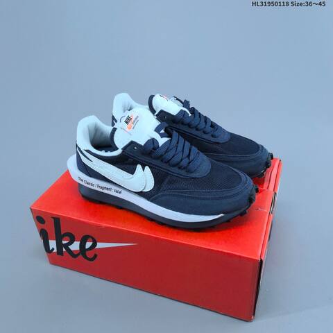 Nike LDWaffle Sacai Fragment Grey White Black EU 36-45 Sneaker - Unisex (BS-61933)